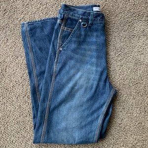 Men's JW Anderson UNIQLO jeans wide-fit straight, size 28